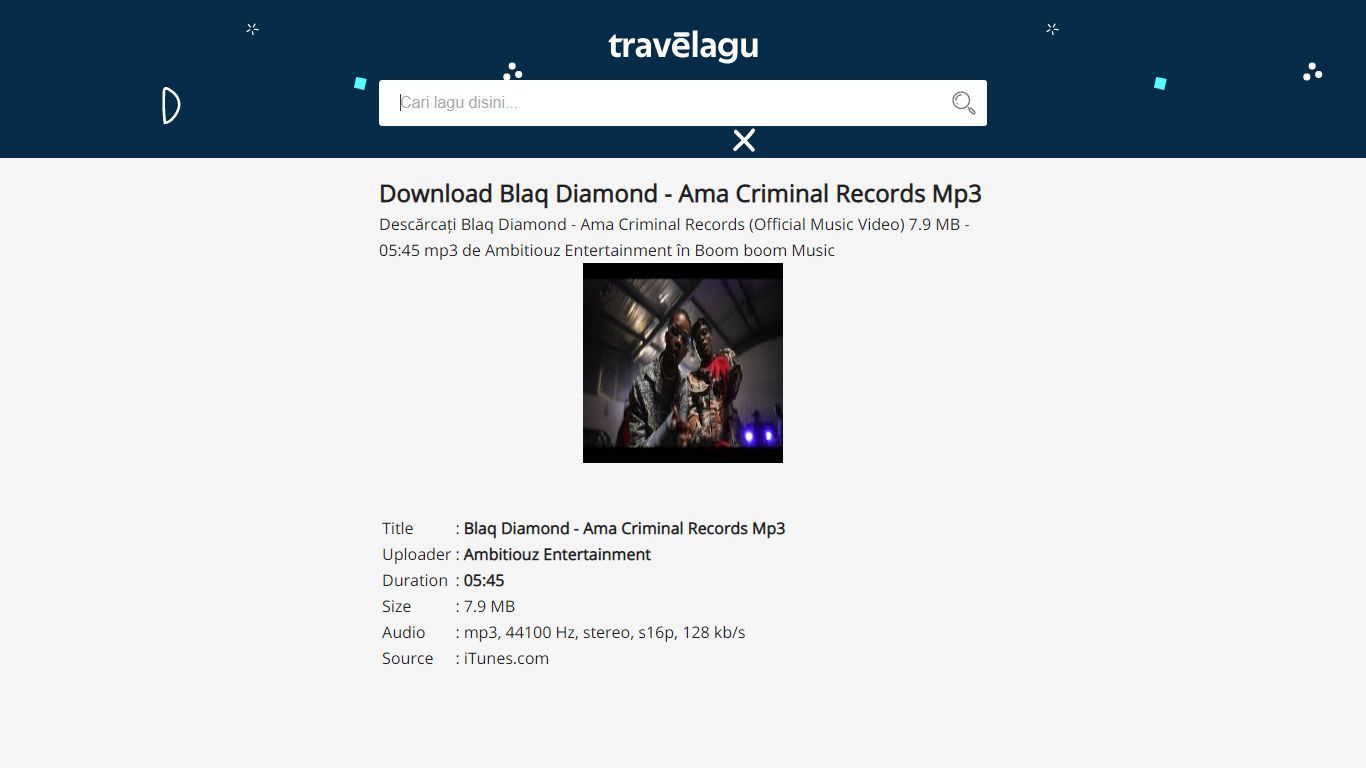 Download Blaq Diamond - Ama Criminal Records Mp3
